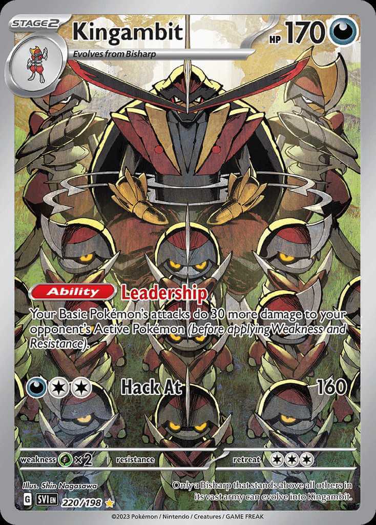 Kingambit (sv1-134) - Pokémon Card Database - PokemonCard