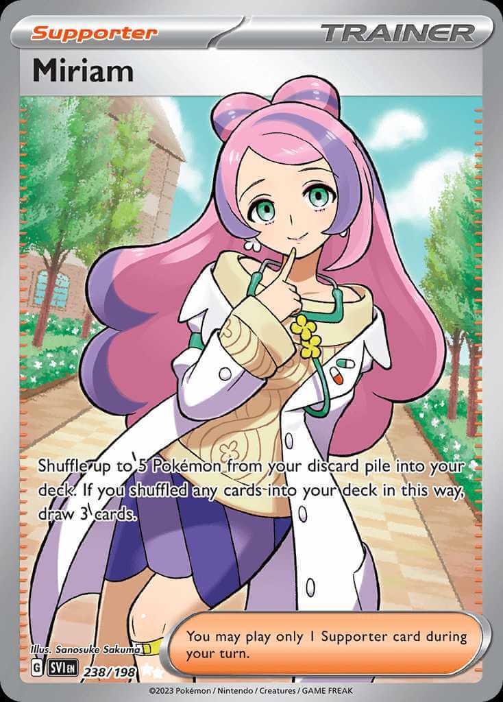 Miriam sv1 238 Pok mon Card Database PokemonCard