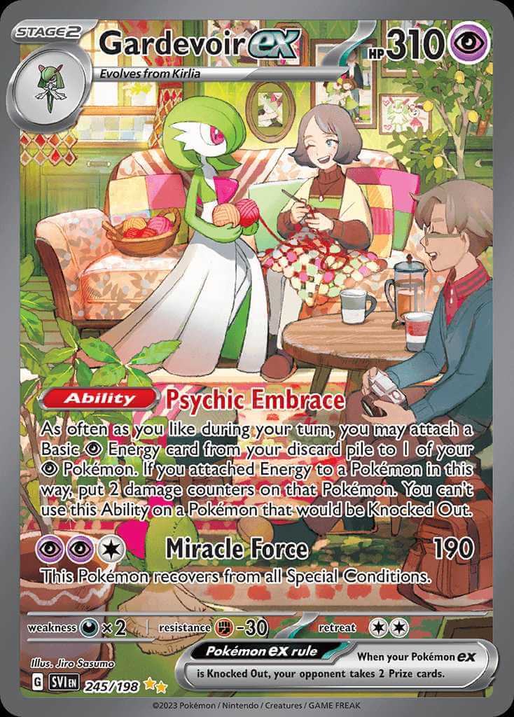 Gardevoir ex (sv1-245) - Pokémon Card Database - PokemonCard