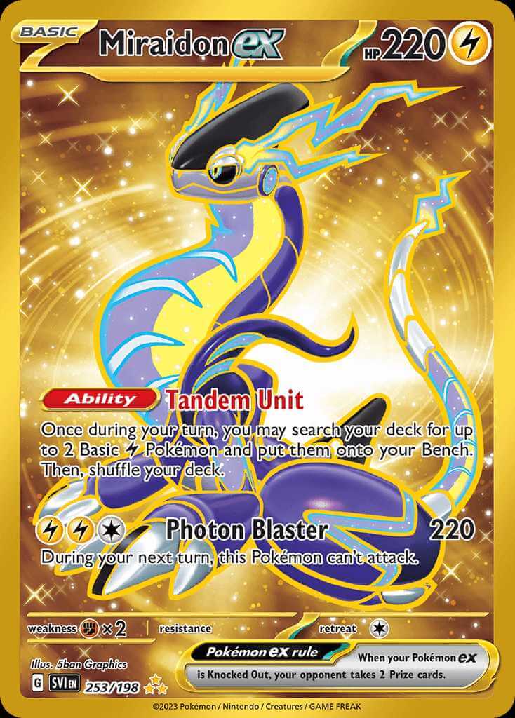 Miraidon ex League Battle Deck - Info & Contents - Coded Yellow