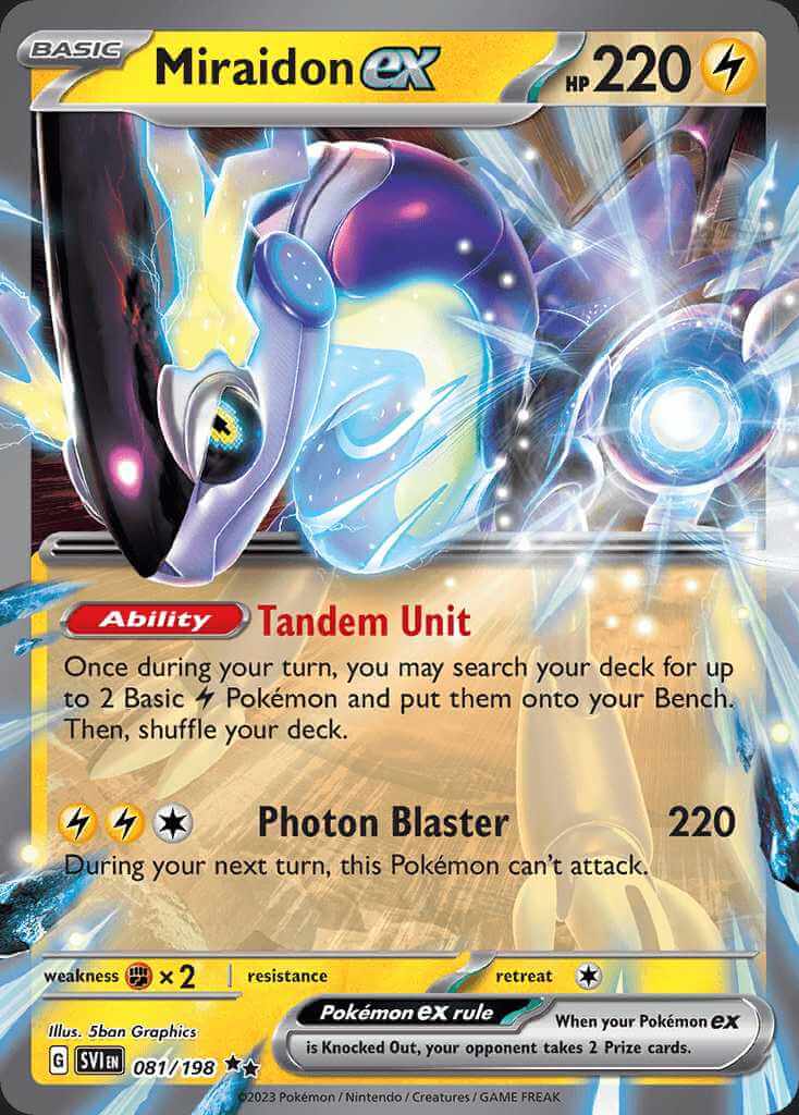 Miraidon ex - PokemonCard