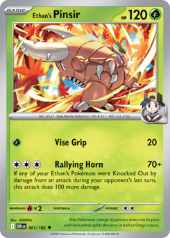 Card: Ethan's Pinsir