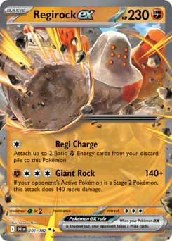 Card: Regirock ex