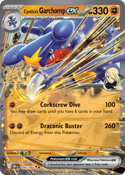 Card: Cynthia's Garchomp ex