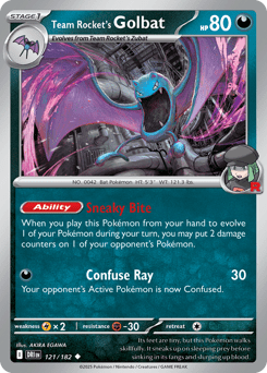 Card: Team Rocket's Golbat