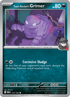 Card: Team Rocket's Grimer