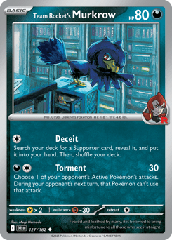 Card: Team Rocket's Murkrow