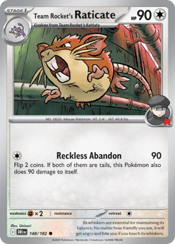Card: Team Rocket's Raticate