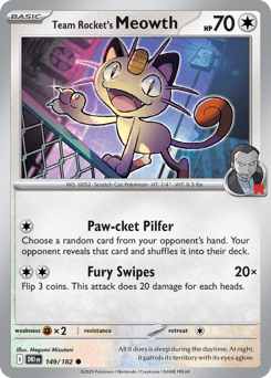 Card: Team Rocket's Meowth