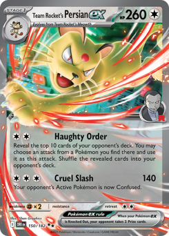 Card: Team Rocket's Persian ex