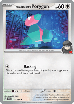 Card: Team Rocket's Porygon