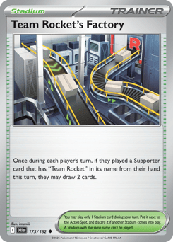 Card: Team Rocket's Factory
