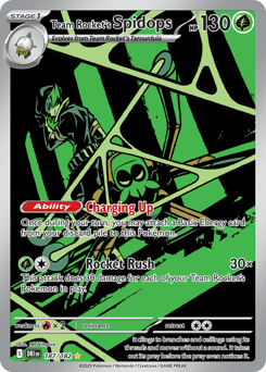 Card: Team Rocket's Spidops