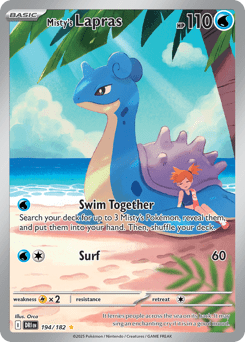 Card: Misty's Lapras