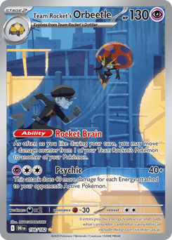 Card: Team Rocket's Orbeetle
