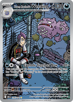Card: Team Rocket's Weezing