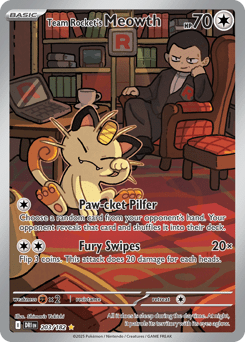Card: Team Rocket's Meowth