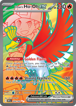 Ethan's Ho-Oh ex (sv10-209) - Pokémon Card Database