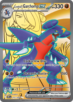 Card: Cynthia's Garchomp ex