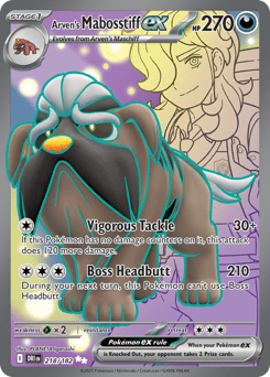 Card: Arven's Mabosstiff ex