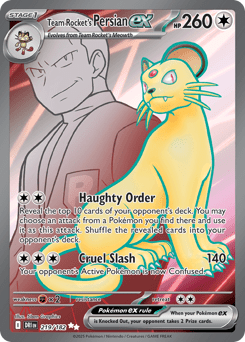 Card: Team Rocket's Persian ex