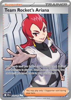 Card: Team Rocket's Ariana