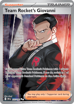 Card: Team Rocket's Giovanni