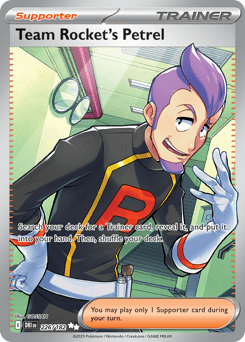 Card: Team Rocket's Petrel