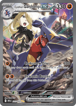 Card: Cynthia's Garchomp ex