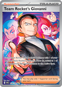 Card: Team Rocket's Giovanni