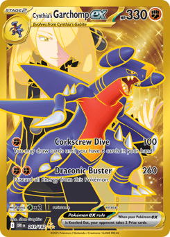 Card: Cynthia's Garchomp ex