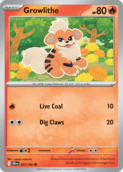 Card: Growlithe