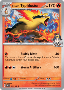 Card: Ethan's Typhlosion