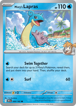 Card: Misty's Lapras