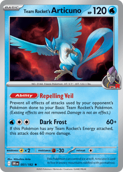 Card: Team Rocket's Articuno