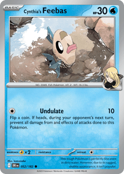 Card: Cynthia's Feebas