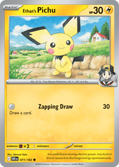Card: Ethan's Pichu