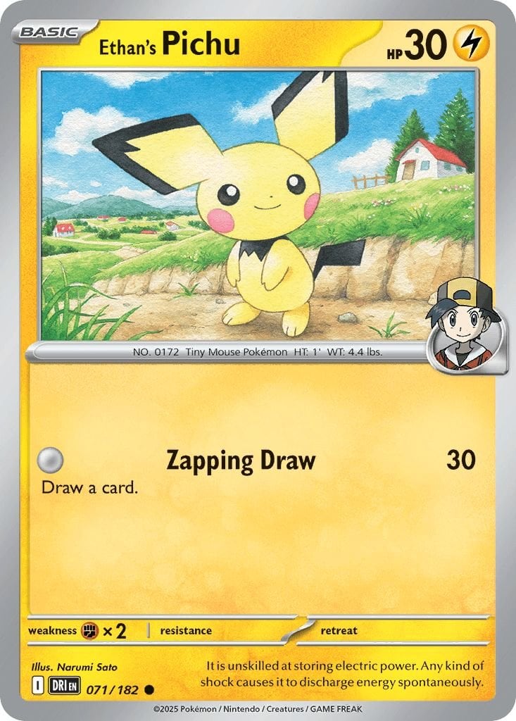 Ethan's Pichu (sv10-71) - Pokémon Card Database - PokemonCard