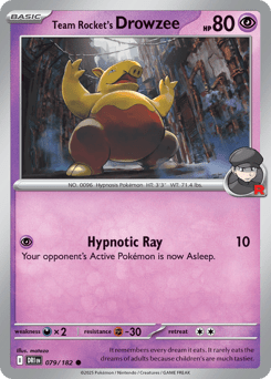 Card: Team Rocket's Drowzee