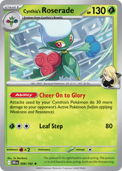 Card: Cynthia's Roserade