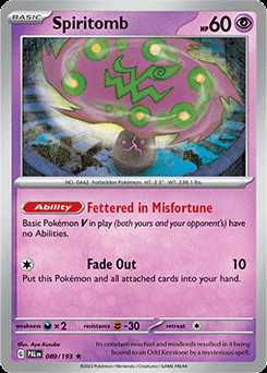 Spiritomb (sv2-89) - Pokémon Card Database - PokemonCard