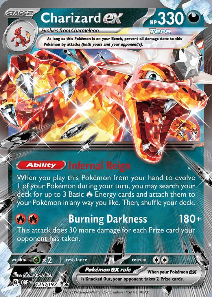 Charizard ex sv3pt5 6  Pokemon TCG POK Cards