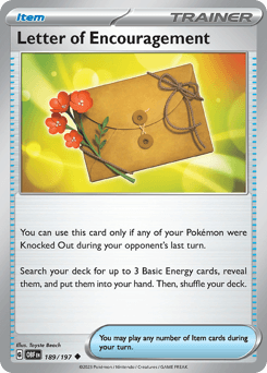 Card: Letter of Encouragement
