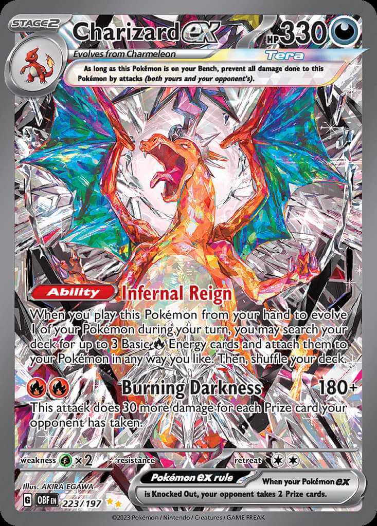 CharizardEX PokemonCard