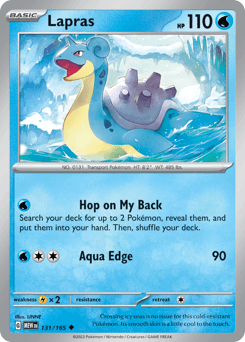 Articuno sv3pt5 144  Pokemon TCG POK Cards