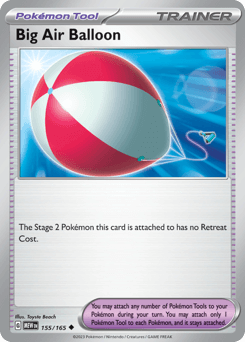 Card: Big Air Balloon