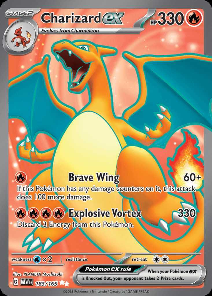 Pokémon Card Database - 151 - #183 Charizard ex