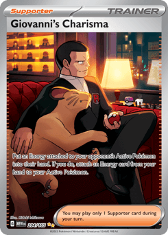 Card: Giovanni's Charisma