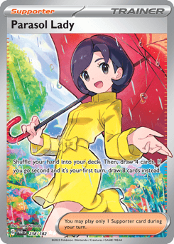 Card: Parasol Lady