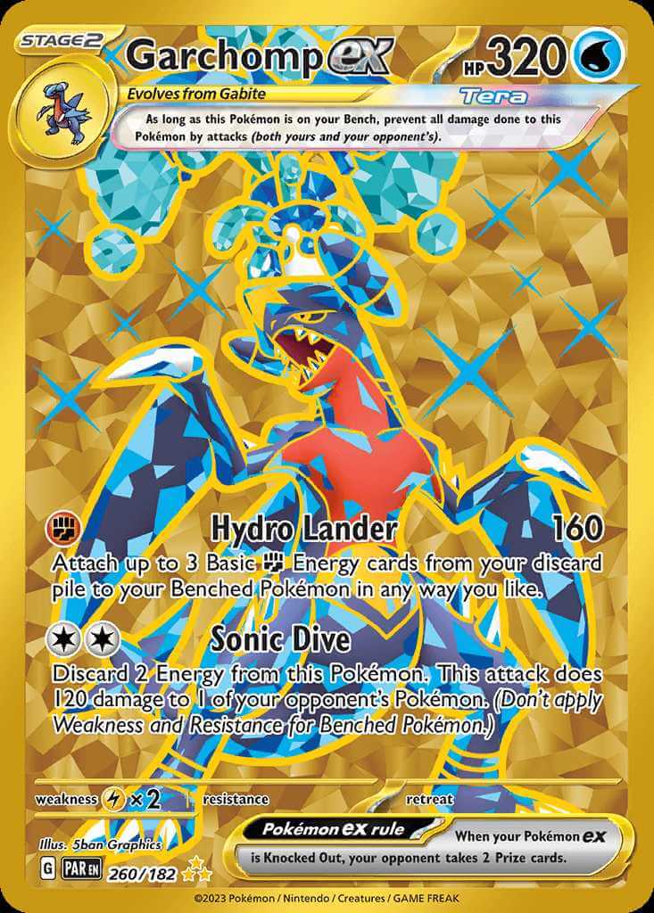 Garchomp Ex sv4 260 Pok mon Card Database PokemonCard